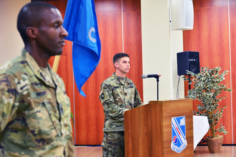 Charlie Detachment, 522nd Military Intelligence Battalion activation and assumption of command ceremony