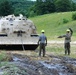 Tracked Vehicle Recovery Course students train at Fort McCoy