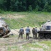 Tracked Vehicle Recovery Course students train at Fort McCoy