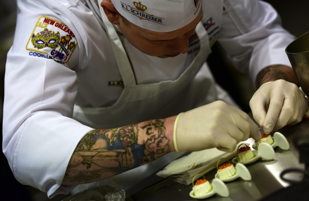 Coast Guard team competes in American Culinary Federation Student Team Championships
