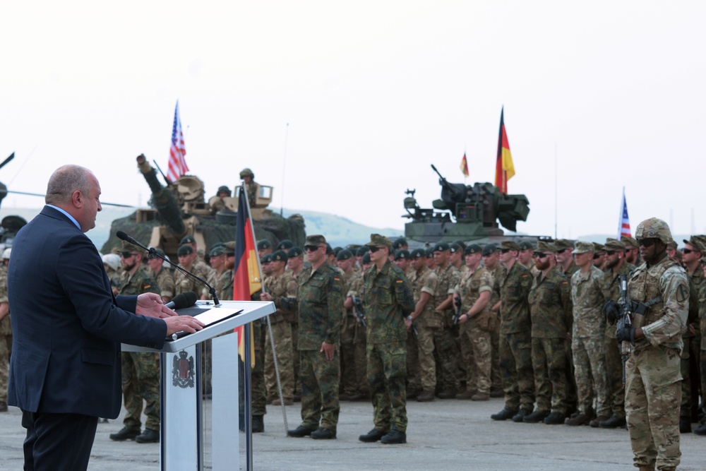 Georgia Welcomes U.S. Soldiers and Partner Nation Armed Forces For Noble Partner 2018