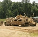 Students build skills in tracked vehicle recovery during RTS-Maintenance course at Fort McCoy