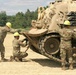 Students build skills in tracked vehicle recovery during RTS-Maintenance course at Fort McCoy