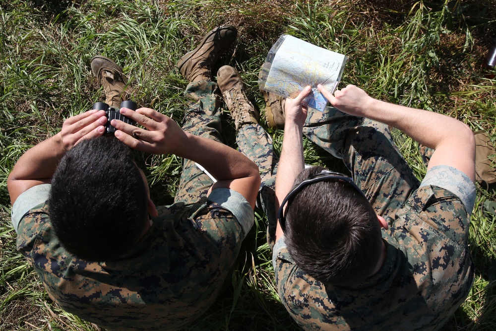 Marines practice Joint Fires Observer Primer in Norway