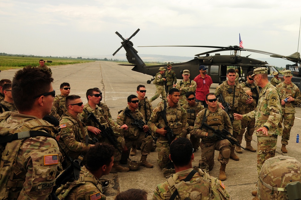 Georgia Welcomes U.S. Soldiers and Partner Nation Armed Forces For Noble Partner 2018