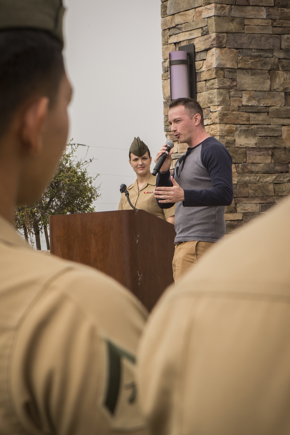 I Marine Expeditionary Force Information Group Lance Corporal Seminar Graduation