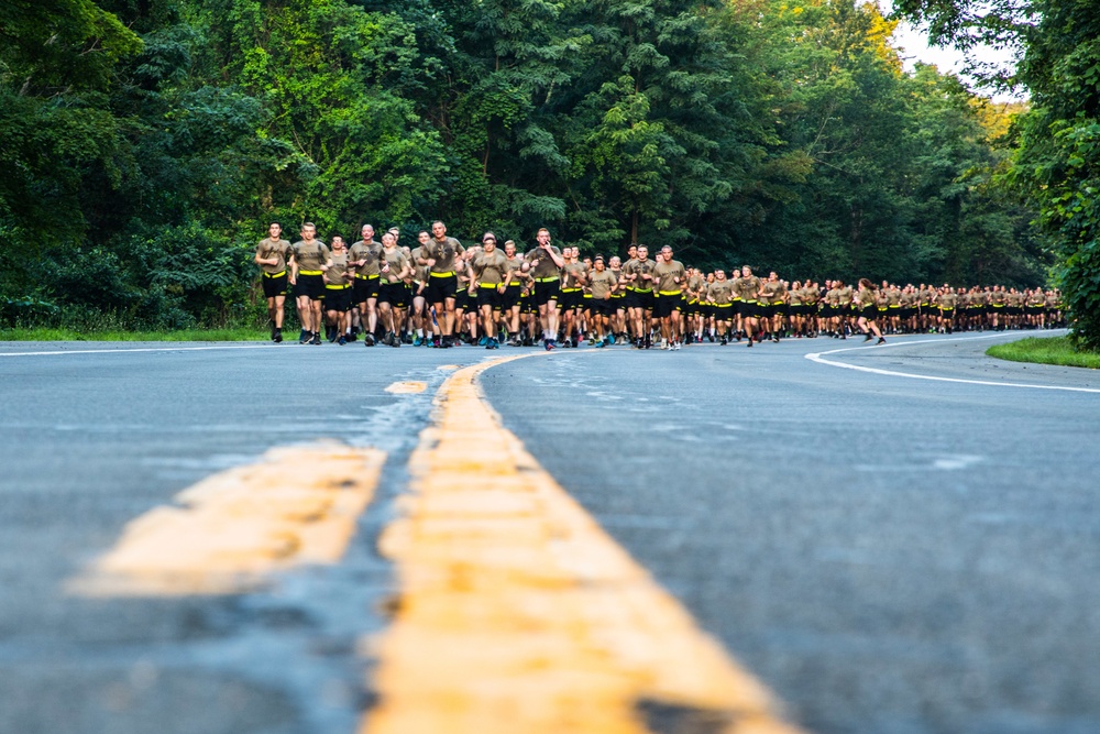 USMA Class of 2021 Completes Run Back