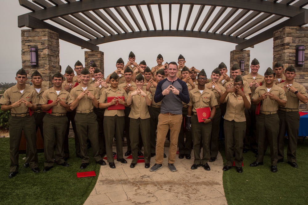 I Marine Expeditionary Force Information Group Lance Corporal Seminar Graduation