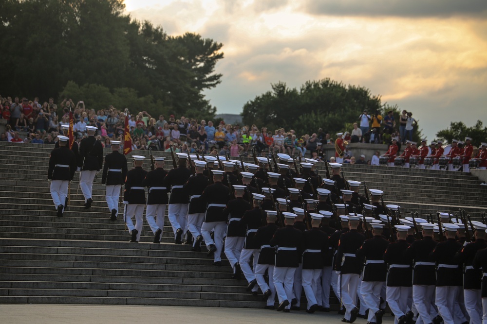 Marine Barracks Washington D.C. Tuesday Sunset Parade 07.31.2018