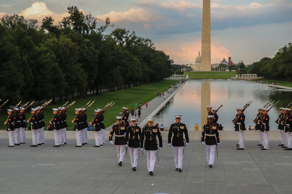 Marine Barracks Washington D.C. Tuesday Sunset Parade 07.31.2018