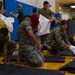 Sailors and Marines Volunteer at YMCA during Seattle Seafair Fleet Week