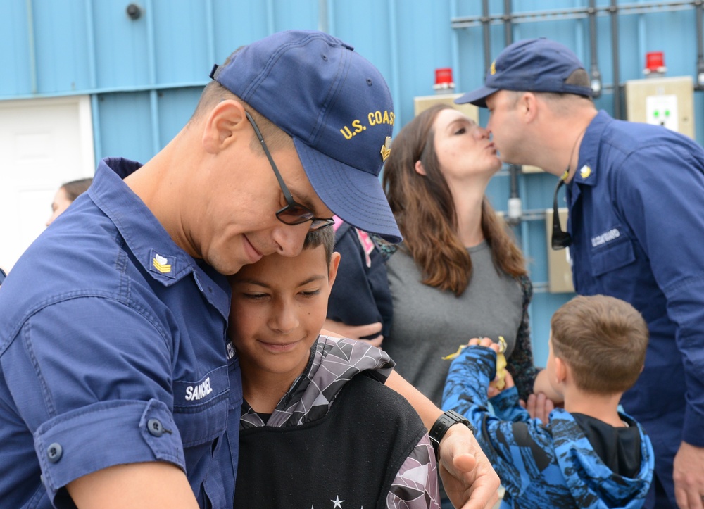 Coast Guard Cutter Alex Haley returns to homeport