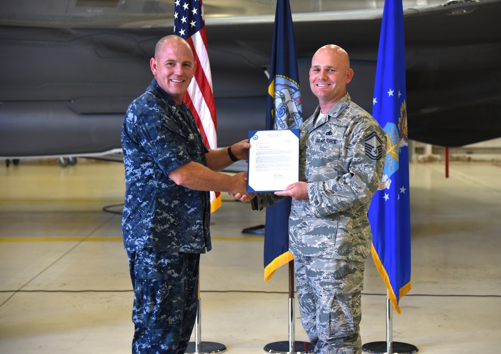 First enlisted frocking ceremony held in AETC