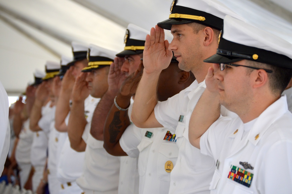 Commander, Submarine Squadron 6 Change of Command