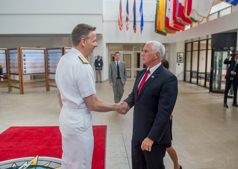 Vice President Visits USINDOPACOM