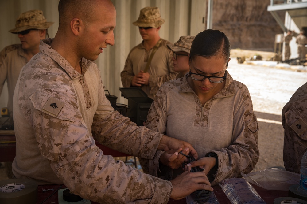 Engineer's Up, SPMAGTF-CR-CC Marines Conduct a Demolition Range