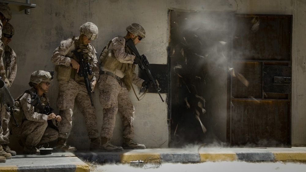 Engineer's Up, SPMAGTF-CR-CC Marines Conduct a Demolition Range