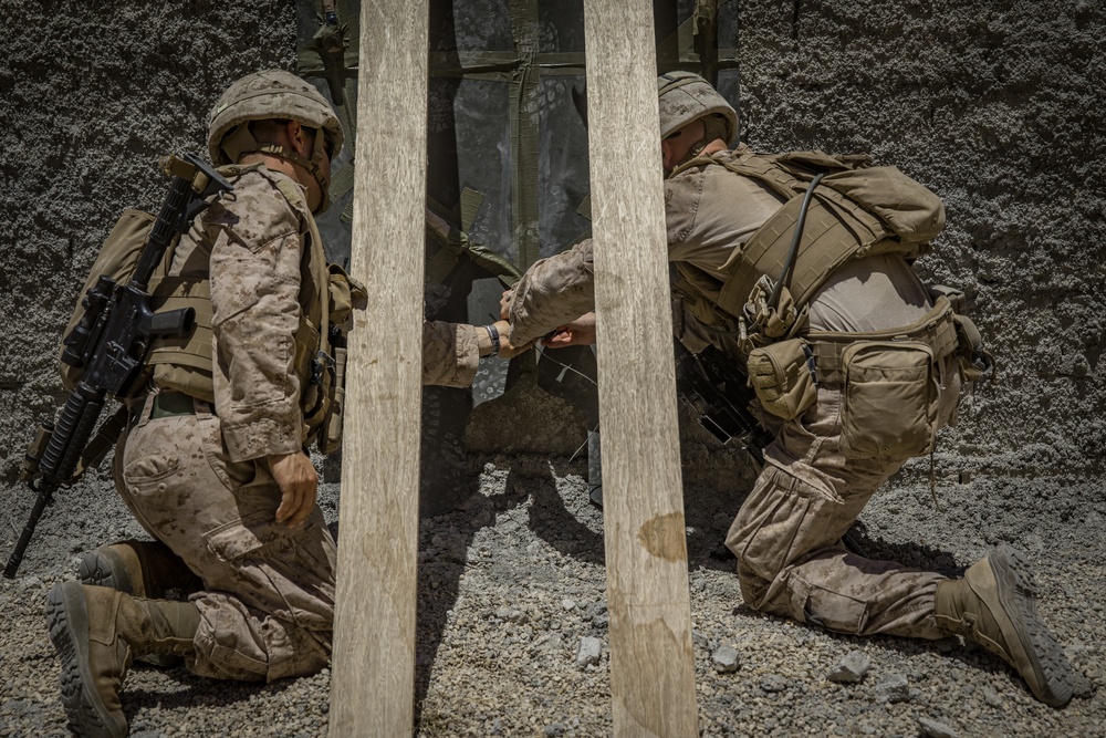 Engineer's Up, SPMAGTF-CR-CC Marines Conduct a Demolition Range