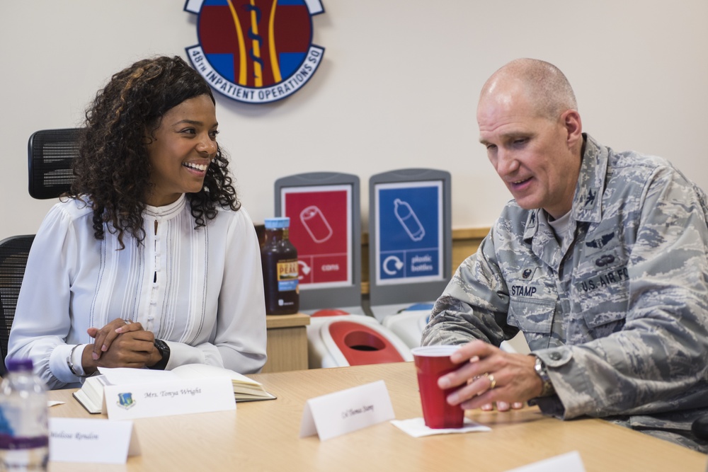 CMSAF visits Liberty Wing