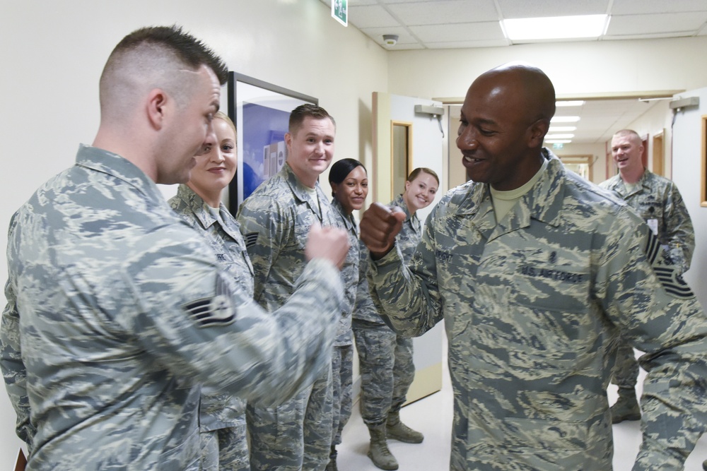 CMSAF visits Liberty Wing