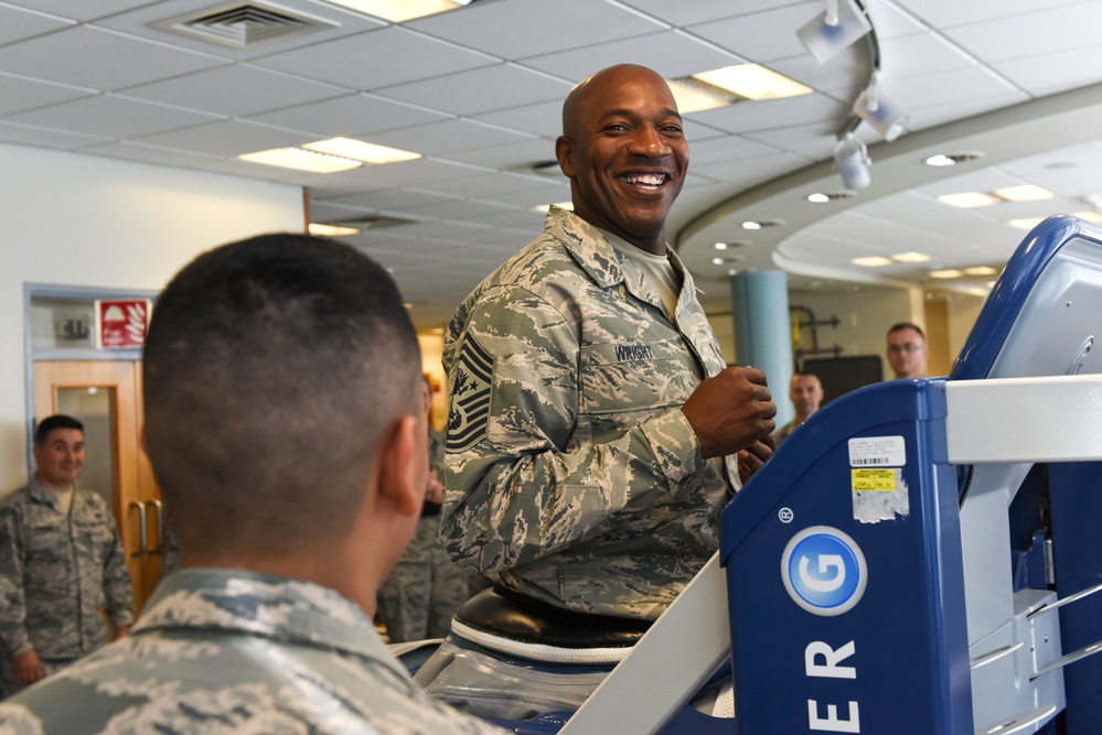 CMSAF visits Liberty Wing