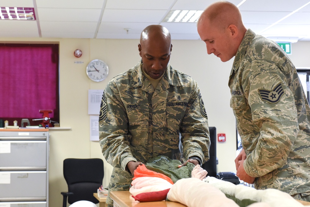 CMSAF visits Liberty Wing