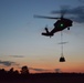 Sling load training at night