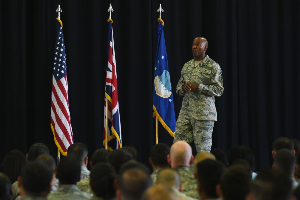 CMSAF visits Liberty Wing