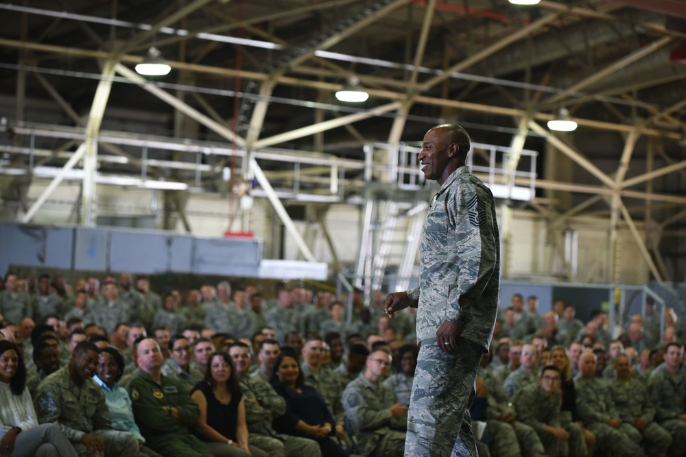 CMSAF visits Liberty Wing