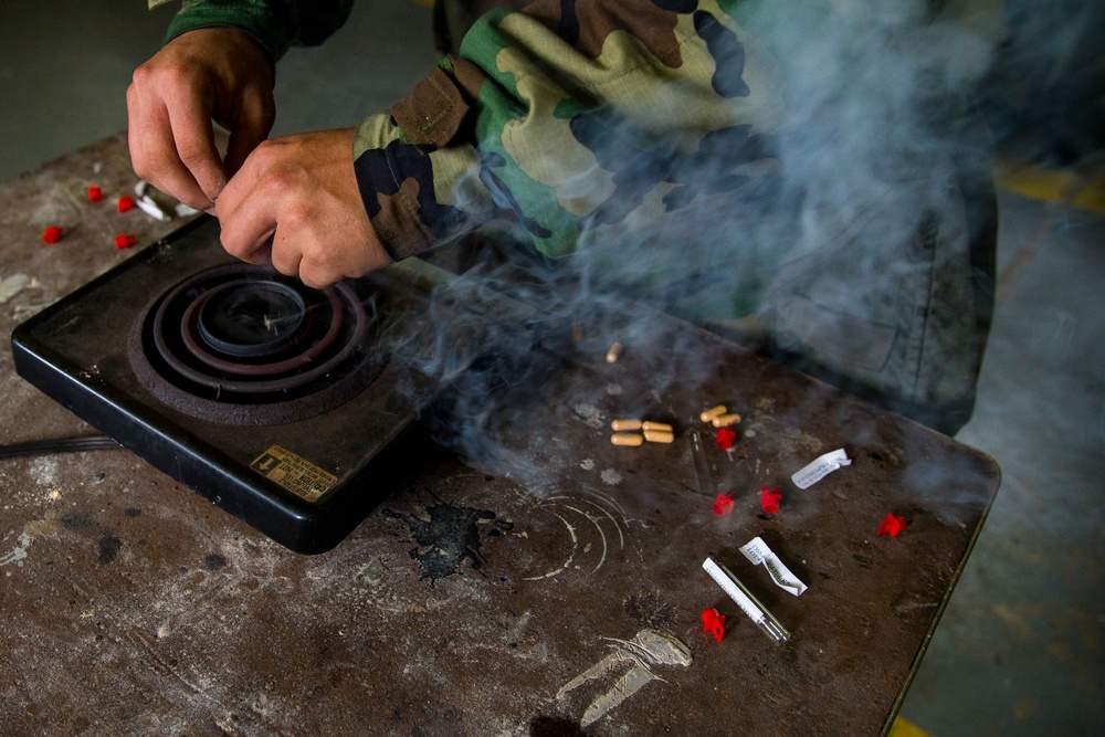 CORTRAMID Gas Chamber and CBRN Trial