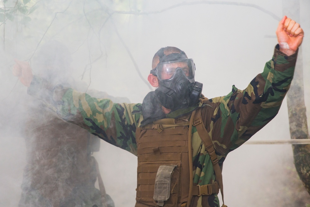 CORTRAMID Gas Chamber and CBRN Trial