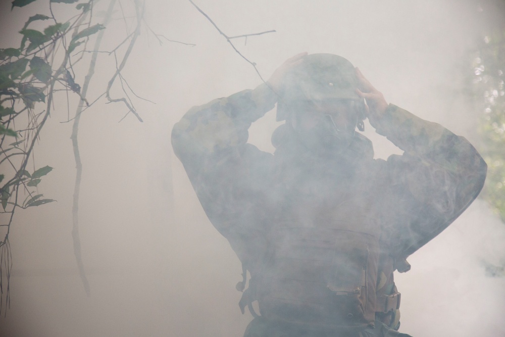 CORTRAMID Gas Chamber and CBRN Trial