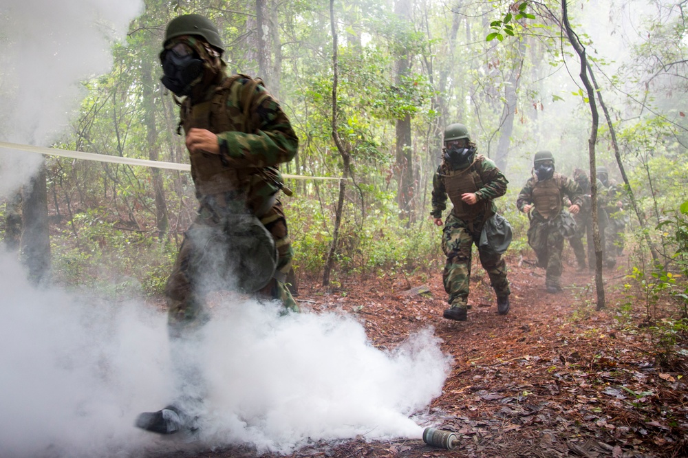 CORTRAMID Gas Chamber and CBRN Trial