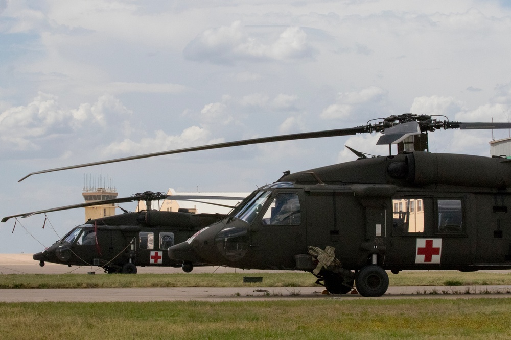 Vermont National Guard helicopters ready for training mission