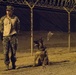 Military Working Dogs and their Handlers Train Together