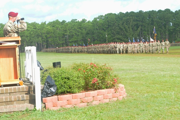 82nd Airborne Division welcomes new commanding general