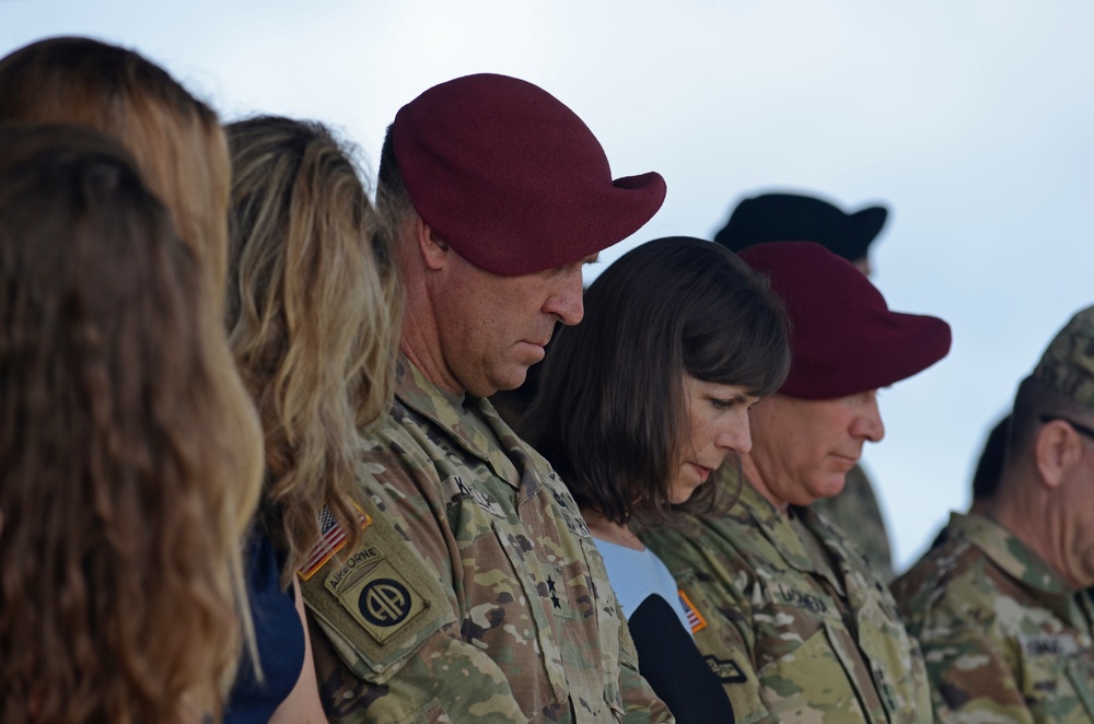 82nd Airborne Division welcomes new commanding general