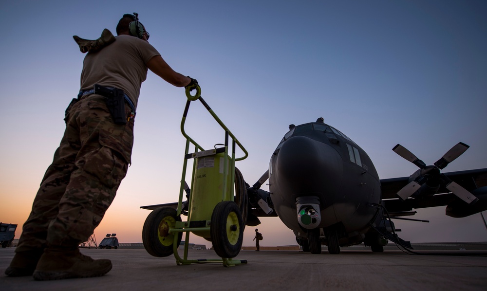 16th Expeditionary Special Operations Squadron provides air support