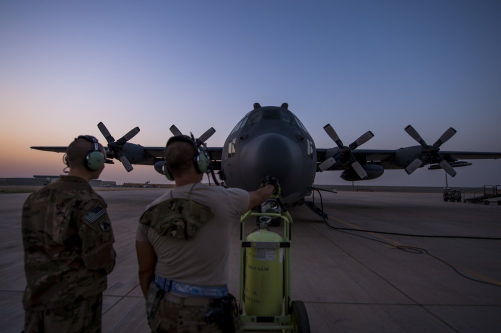 16th Expeditionary Special Operations Squadron provides air support