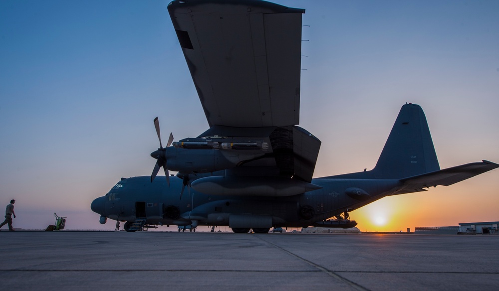 16th Expeditionary Special Operations Squadron provides air support