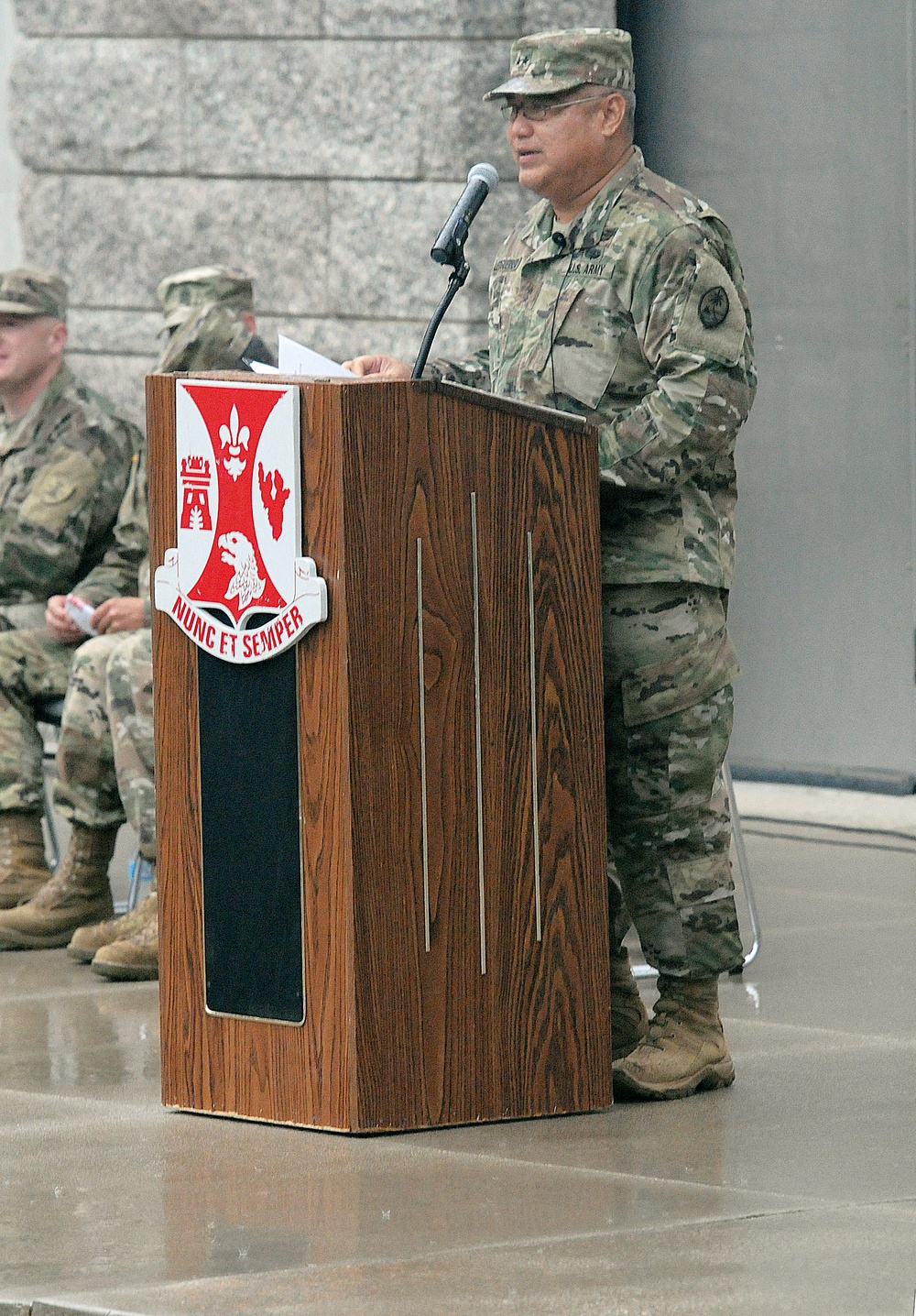 Officer candidates celebrate end of course completion