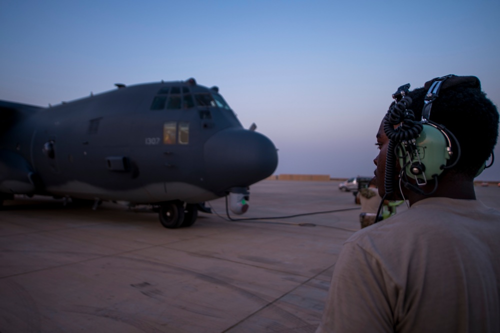 16th Expeditionary Special Operations Squadron provides air support