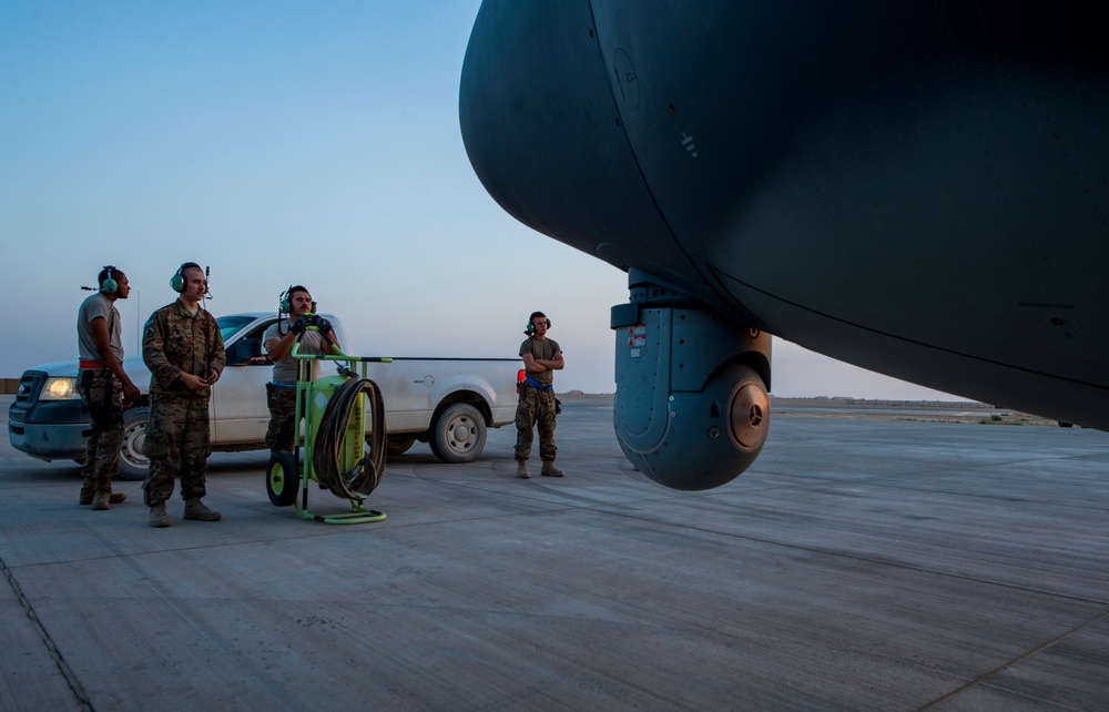 16th Expeditionary Special Operations Squadron provides air support