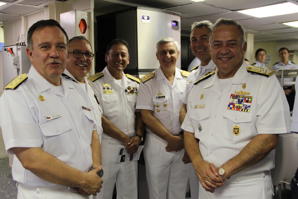 Coast Guard Cutter Hamilton crew participates in Sail Cartagena de Indias 2018