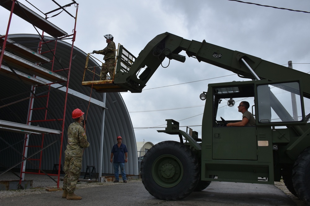 Engineers Go Vertical: Troop Project Enhances Training Capabilities for LTA