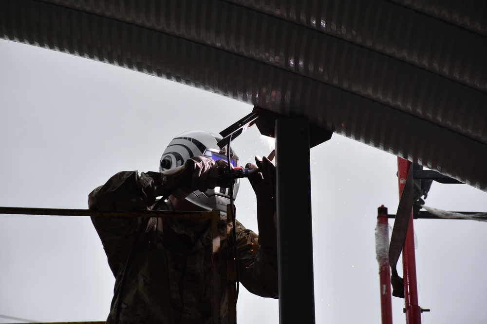 Engineers Go Vertical: Troop Project Enhances Training Capabilities for LTA