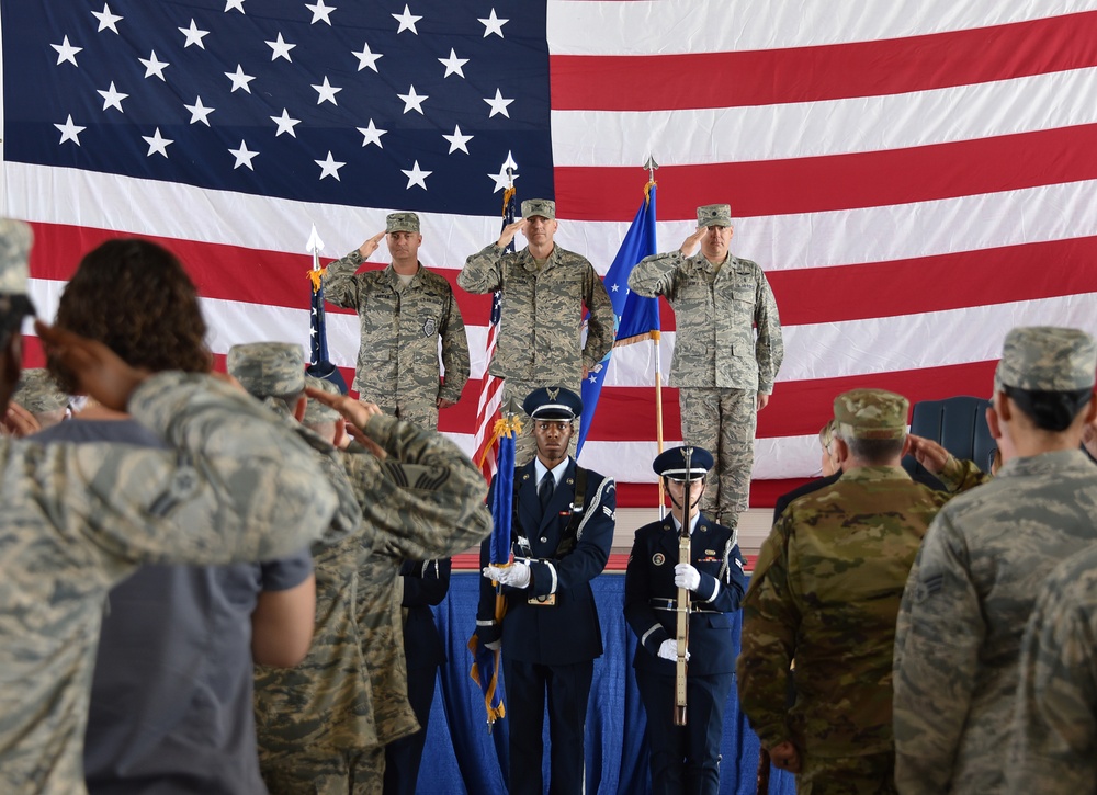 Lt. Col. Steven Lehr assumes command of the 325th MDG