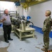 Col. Michelle M.T. Letcher, commander, Joint Munitions Command, tours the Multiple Launch Rocket System Family of Munitions facility at Letterkenny Munitions Center