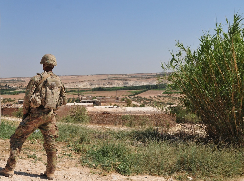 U.S. Conducts Patrols Near Manbij