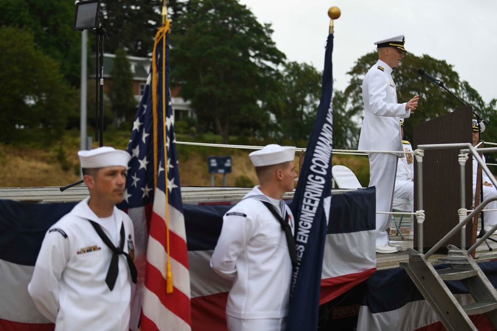 Naval Facilities Engineering Command Northwest Change of Command